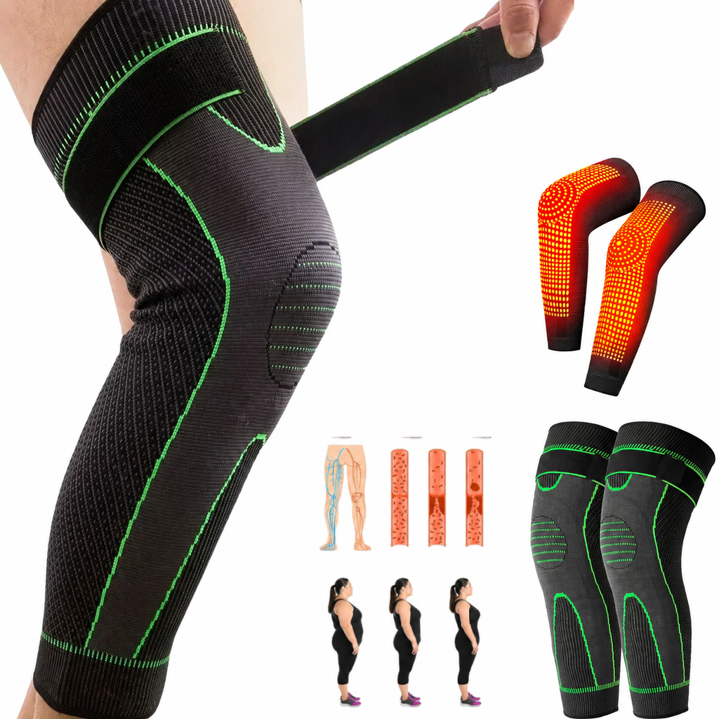 Alivio Total de Rodilla - Rodillera Autocalentable con Acupresión